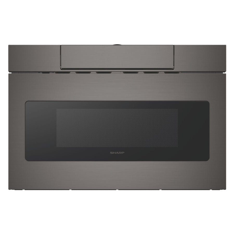 Sharp Black Stainless Steel Microwave Drawer Oven, 24-in