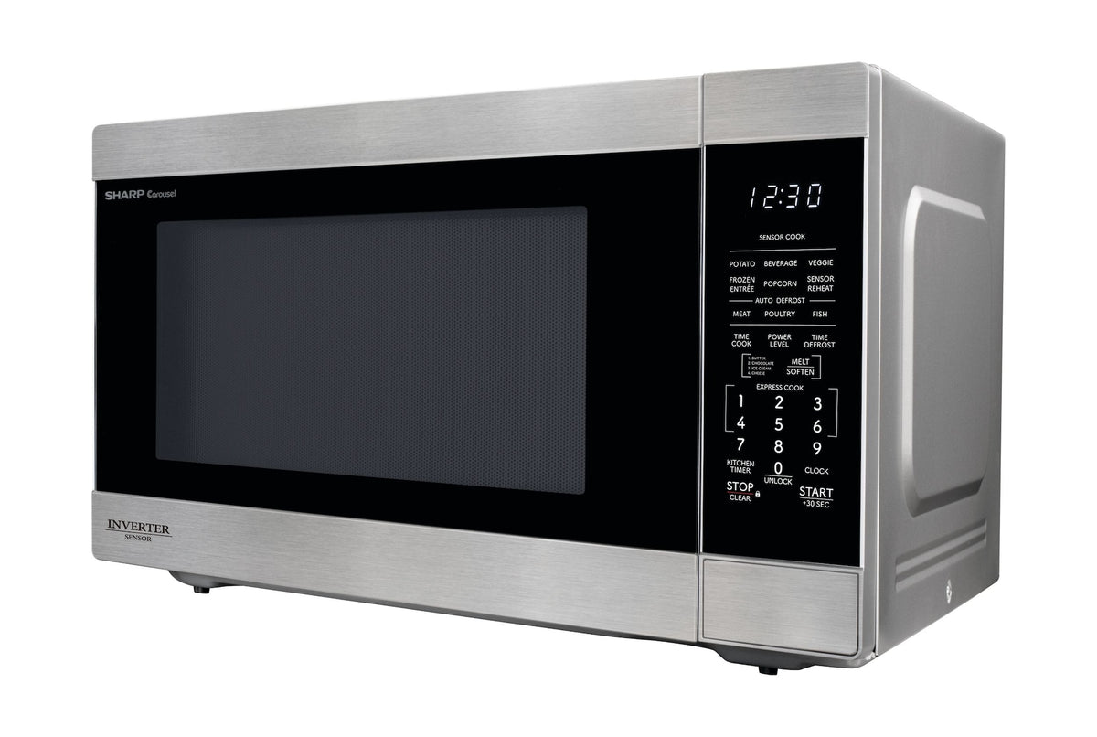 Sharp XL Countertop Microwave Oven with Inverter, 2.2-cu-ft