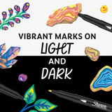 Sharpie Creative Markers, Fine Tip, 5 Pieces, Assorted Colours image 6