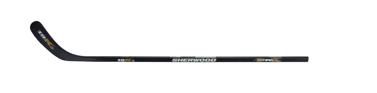 Sherwood 19K Wood Hockey Stick, Junior, 55 Flex
