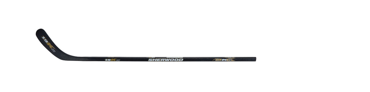 Sherwood 19K Wood Hockey Stick, Youth, 43 Flex
