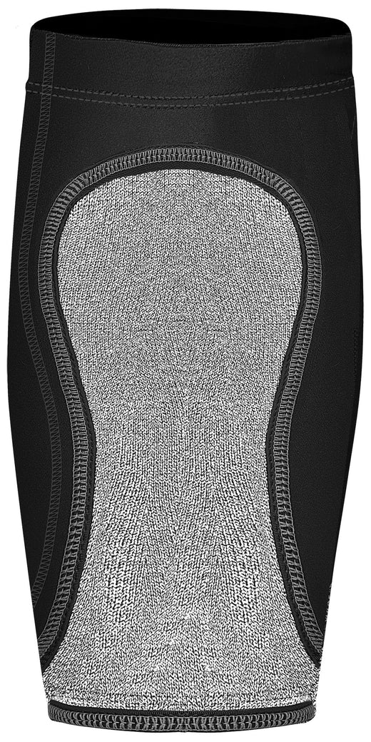 Sherwood Cut Resistant Calf Sleeves, A8 Cut Rating, Black/Grey, Assorted Sizes, 1-pair