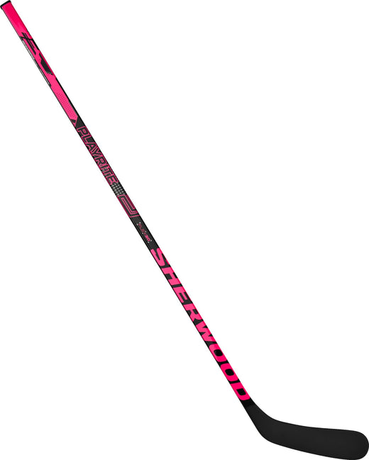 Sherwood Playrite 1 Composite Hockey Stick, Youth, 25/20 Flex, Pink