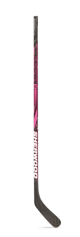 Sherwood Playrite 2 Composite Hockey Stick, Junior, 35/30 Flex, Pink image 3
