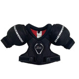 Sherwood Rekker M65 Hockey Shoulder Pads, Youth, Black/Red, Assorted Sizes
