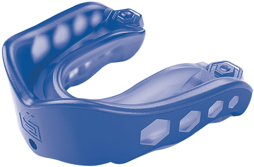 Shock Doctor Gel Max Mouthguard, Royal Blue, Assorted Sizes