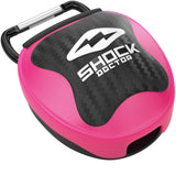 Shock Doctor Mouthguard Case, Pink/Black, One Size Fits Most