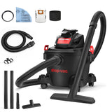 Shop-Vac 3.0 Peak HP Wet/Dry Heavy Duty Shop Vacuum, 22-L image 3