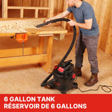Shop-Vac 3.0 Peak HP Wet/Dry Heavy Duty Shop Vacuum, 22-L image 4