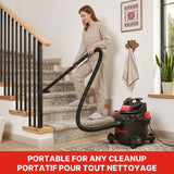 Shop-Vac 3.0 Peak HP Wet/Dry Heavy Duty Shop Vacuum, 22-L image 5