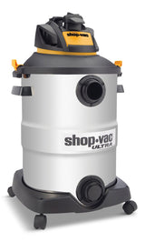 Shop-Vac 5762248 5.5 SVX2 Peak HP Stainless Steel Wet/Dry Shop Vacuum with Hose and Accessories, 45-L