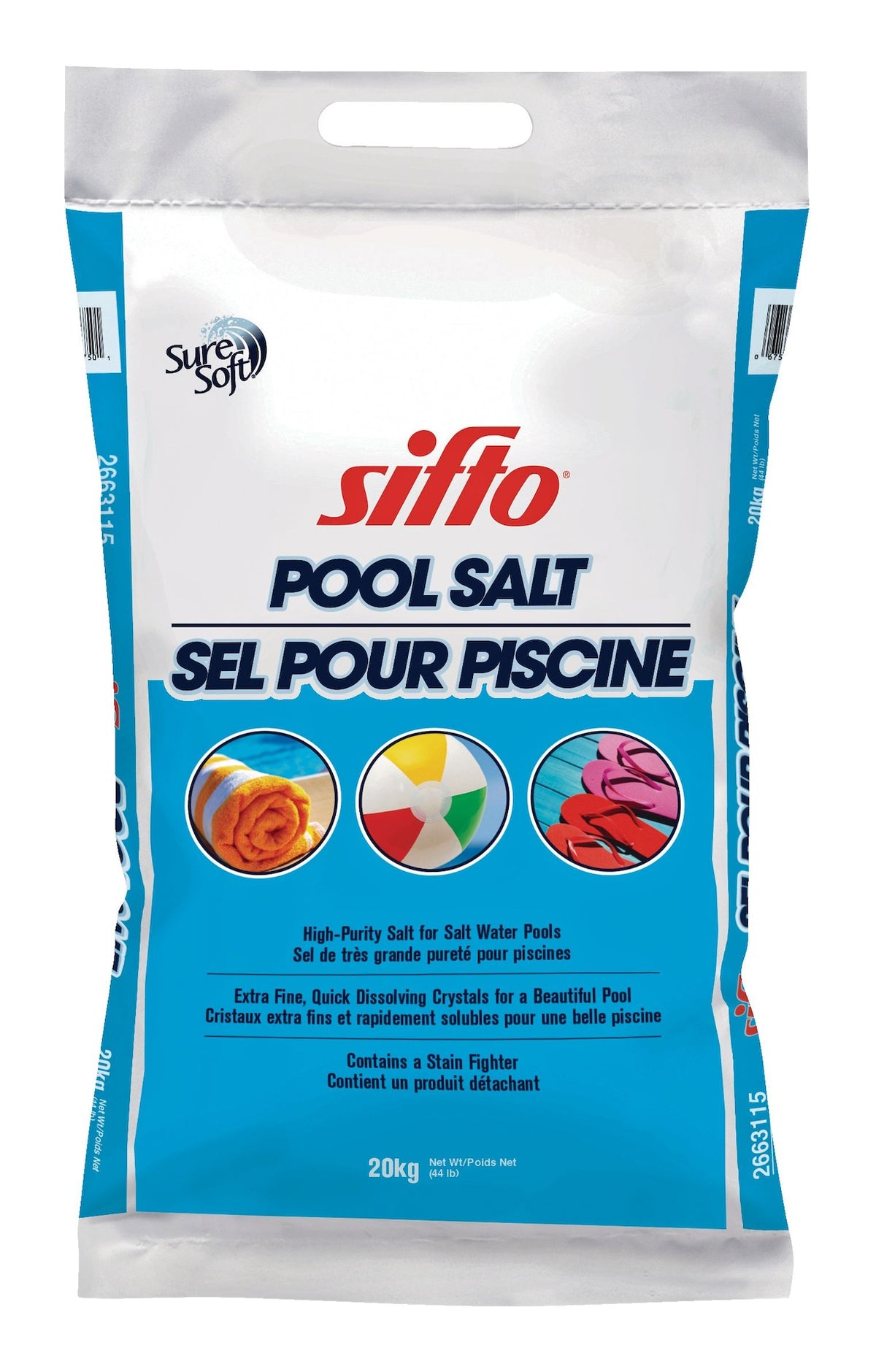 Sifto Pool Salt, 20-kg