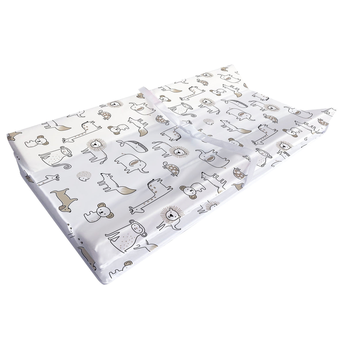 Simmons Contour Waterproof Diaper Change Pad, Safari