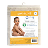 Simmons Organic Crib Mattress Waterproof Protector