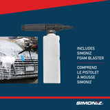 SIMONIZ 1650 PSI 1.8 GPM Corded Cold Water Electric Pressure Washer with Foam Blaster image 5