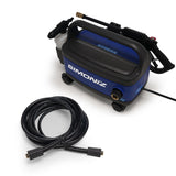 SIMONIZ 1750 PSI 1.8 GPM Wheeled Electric Pressure Washer with Foam Blaster image 4