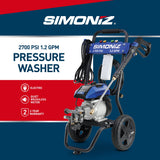 Simoniz 2700 PSI Electric Pressure Washer image 2