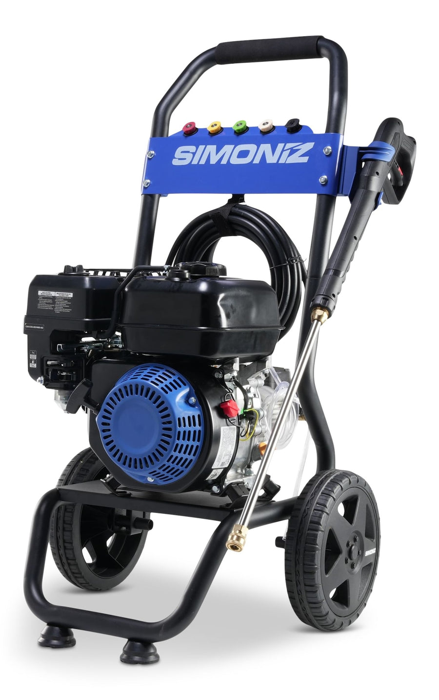 Simoniz 3000 PSI Gas Pressure Washer & Accessories, Heavy Duty