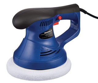 SIMONIZ Brushed Corded Bonnet Random Orbit (Dual Action) Palm Grip Polisher & Waxer Kit, 8-in