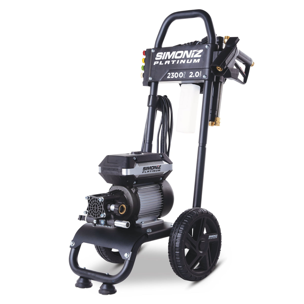 SIMONIZ Platinum 2300 PSI 2.0 GPM Brushless Electric Pressure Washer with Foam Blaster Attachment