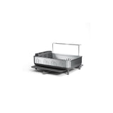 Simplehuman Large Steel Frame Dish Rack, Brushed Finish