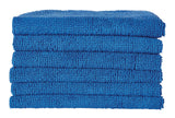Simplicite All-Purpose Machine Washable Microfibre Cloths, Blue, 40-pk