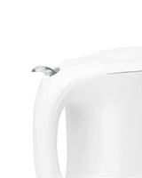 Simplicité Corded Electric Kettle with Auto Shut Off, White, 1-L image 3
