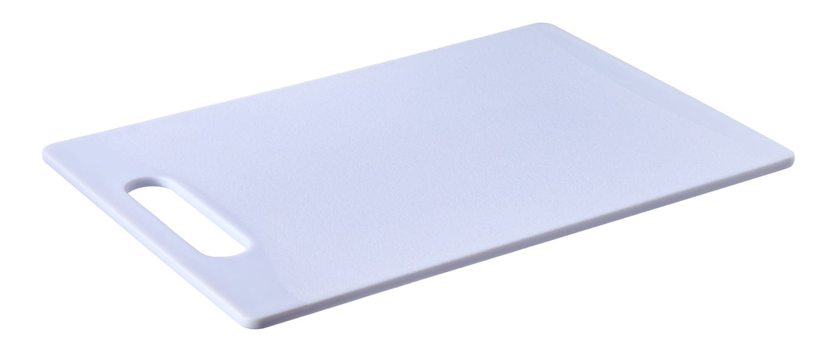 Simplicite Polyethylene Cutting Board, White, 14x11-in