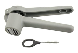 Simplicité Stainless Steel Garlic Press with Brush