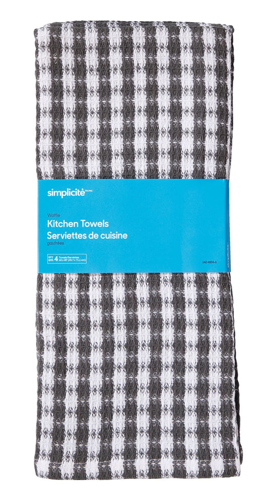 Simplicite Waffle Dishcloths, 4-pk