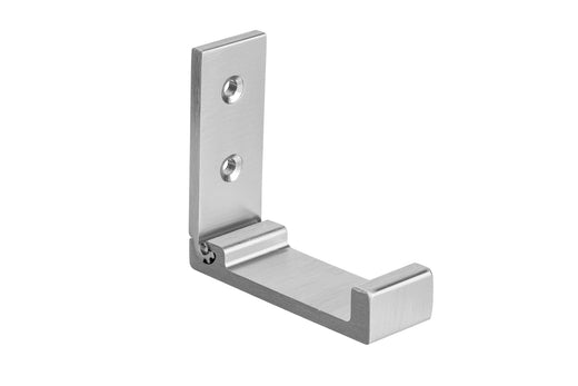 Single Metal Flip Hook, Brushed Nickel