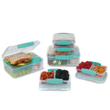 Sistema Bento To-Go Box, 6-pk, Assorted Colours