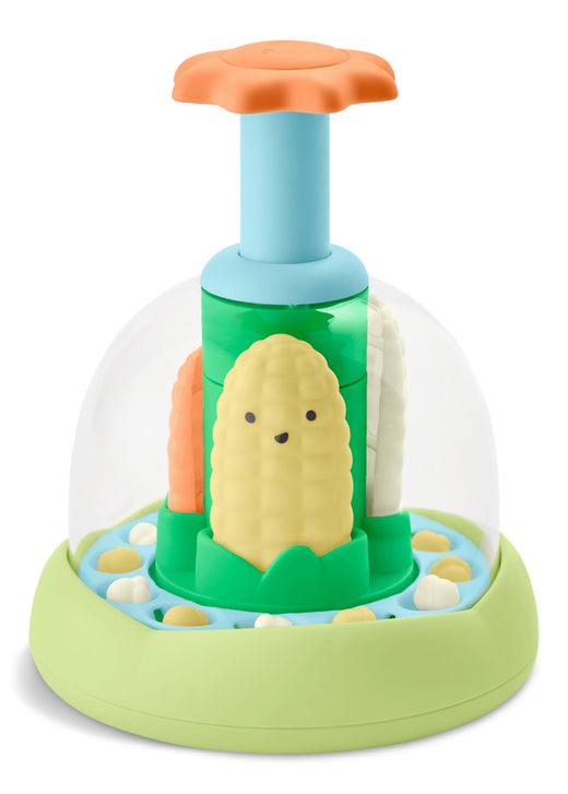 Skip Hop Farmstand Push & Spin Popper Baby Learning Toy, Ages 6m+