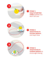Skip Hop Follow-Bee Crawl Toy image 5