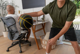 SKLZ Bashhhketball Pro Silent Indoor Foam Basketball, Official Size 7 (29.5-in), Black image 3