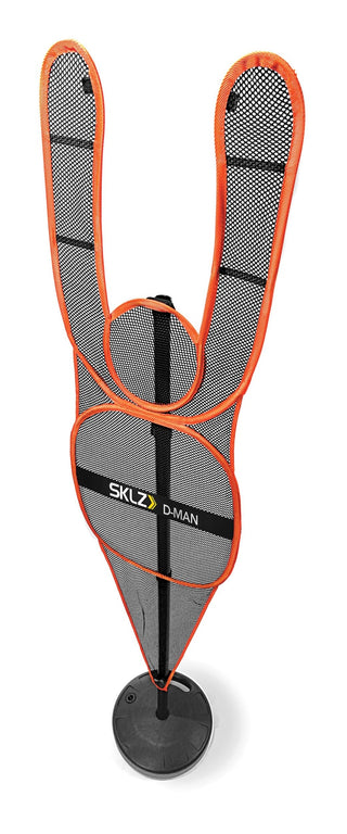 SKLZ D-Man Portable Height-Adjustable Hands-Up Defensive Mannequin, Basketball Training Aid