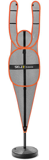 SKLZ D-Man Portable Height-Adjustable Hands-Up Defensive Mannequin, Basketball Training Aid image 2
