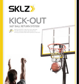 SKLZ Kick-Out 360 Degree Clip-On Basketball Shot Return System Training Aid image 3