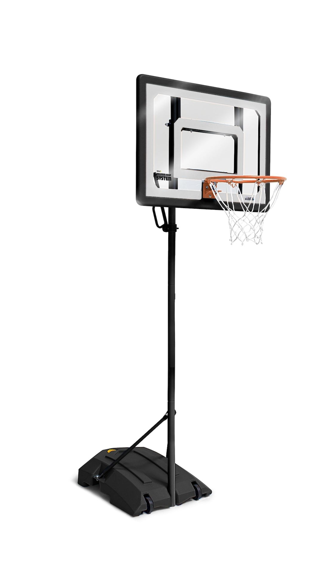 SKLZ Pro Mini Kids' Portable Adjustable Poolside Basketball Backboard, Hoop & Net System with Ball, 33-in