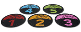SKLZ Shot Spotz Indoor/Outdoor Numbered Basketball Training Markers with Digital Timer image 2
