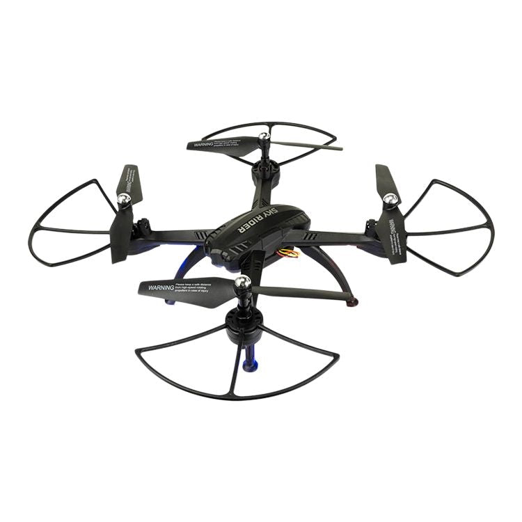 Sky Rider X-11 Stratosphere Quadcopter Drone with Wi-Fi Camera, Black