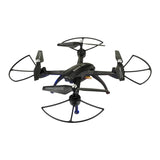 Sky Rider X-11 Stratosphere Quadcopter Drone with Wi-Fi Camera, Black
