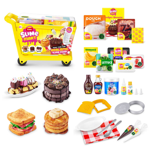Slime Mart Shopping Cart Series 1, Playset, Yellow