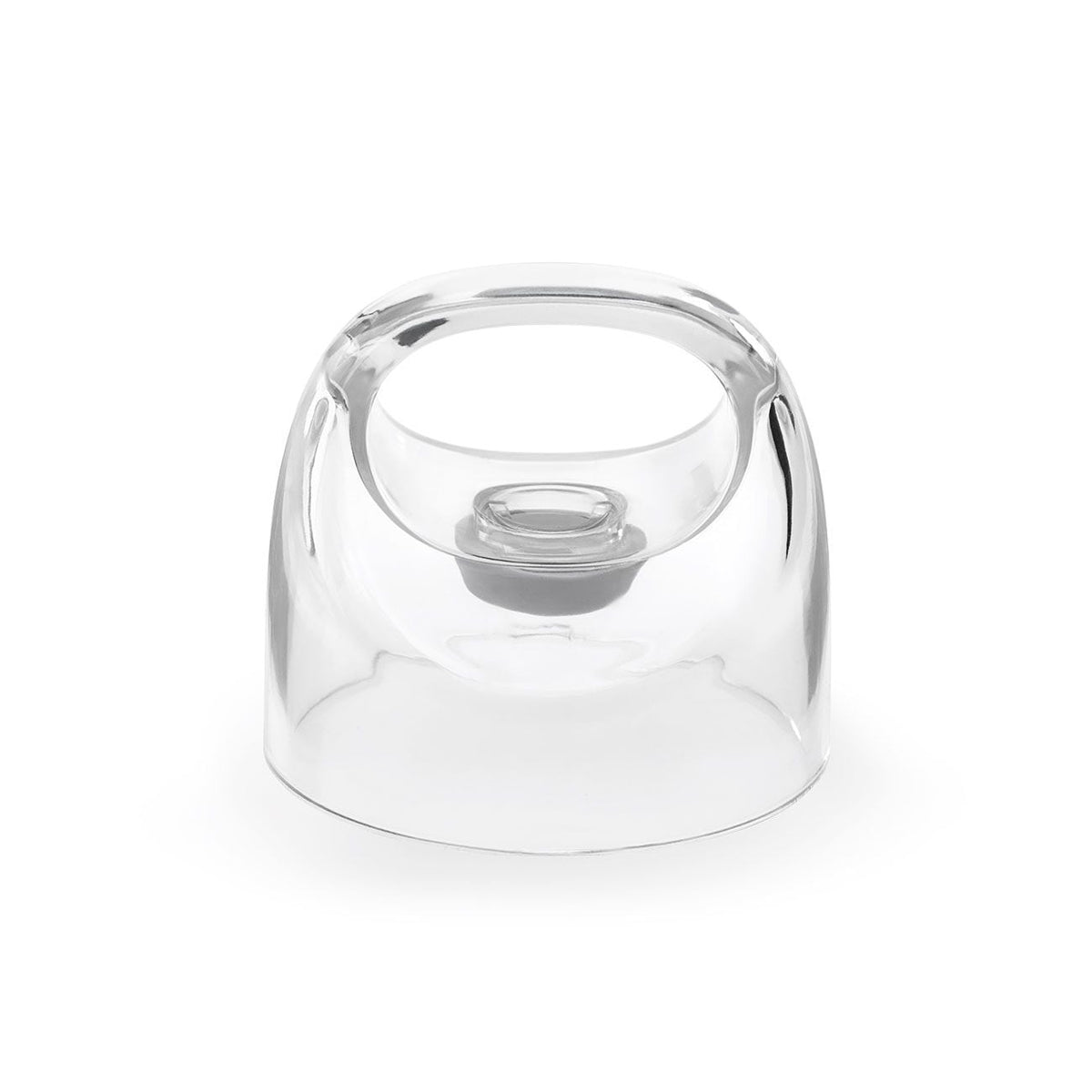 SMEG 300W Stainless Steel Personal Jar Blender, Clear