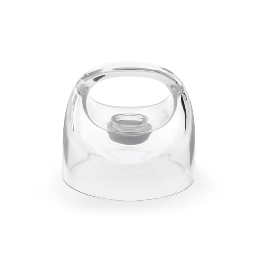 SMEG 300W Stainless Steel Personal Jar Blender, Clear