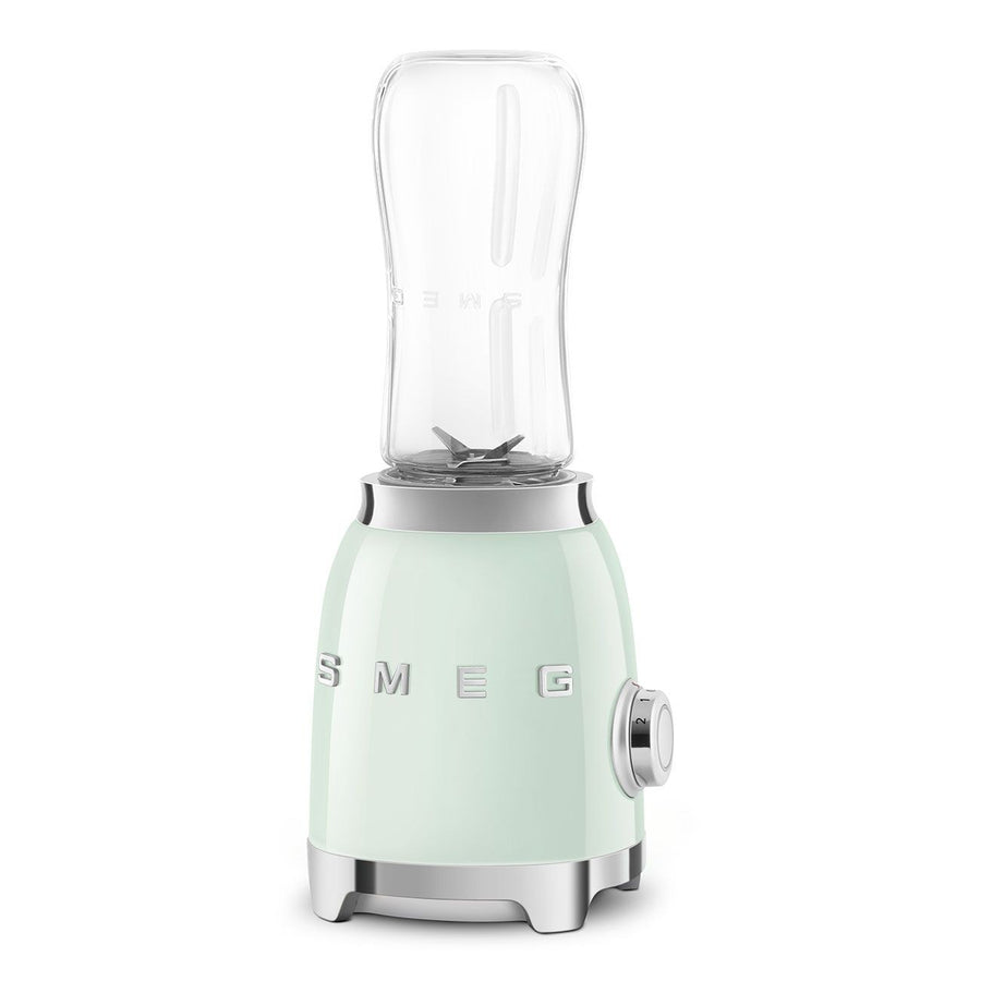 SMEG 300W Stainless Steel Personal Jar Blender, Pastel Green