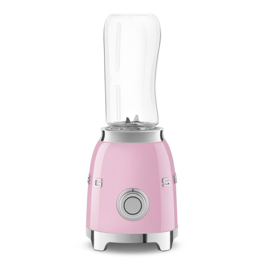 SMEG 300W Stainless Steel Personal Jar Blender, Pink