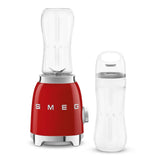 SMEG 300W Stainless Steel Personal Jar Blender, Red image 4