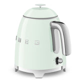 Smeg 50's 1400W Retro Style Electric Mini Countertop Kettle with Cordless Base, Pastel Green, 0.8-L image 2