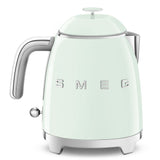 Smeg 50's 1400W Retro Style Electric Mini Countertop Kettle with Cordless Base, Pastel Green, 0.8-L image 4